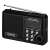 Sencor SRD215B black FM radio with MP3 player, USB and SD card slot