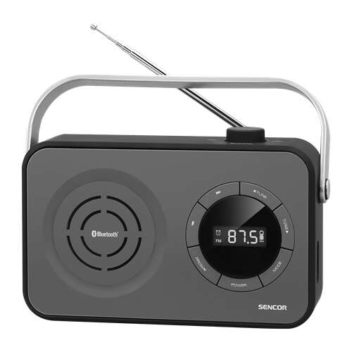 Sencor SRD3200B Bluetooth FM radio with clock and alarm