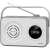 Sencor SRD3200W Bluetooth FM radio with alarm clock, white