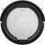 Sencor Milia robot vacuum cleaner, black and silver, top view