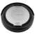 Sencor Milia robot vacuum cleaner, black and silver, top view