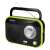 Sencor SRD 210 BGN hordozható rádió fekete-zöld színben