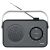 Prenosné AM/FM rádio Sencor SRD 2100 B - čierne 31790009