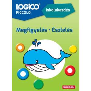 Logico Piccolo Iskolakezdés Megfigyelés és Észlelés foglalkoztató füzet - Gyermek & Ifjúsági könyv