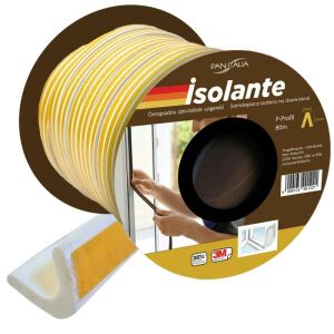 iSOLANTE V-Profil Ablakszigetelő Szalag - 80m - Fehér
