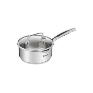 Tefal Duetto+ 18cm Edelstahl Stielkasserolle mit Deckel - Töpfe