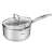 Tefal Duetto+ 2L stainless steel saucepan with glass lid and strainer