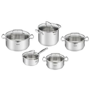 Tefal G719SA55 Zestaw naczyń Duetto+ 10szt 118438234 - Naczynia