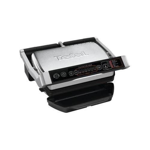 Tefal GC706D34 Electric Grill, black and stainless steel