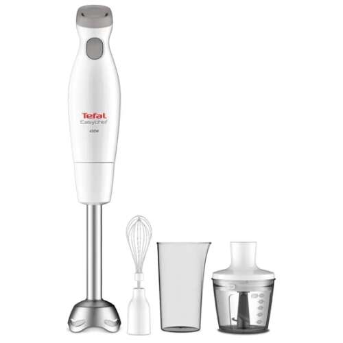 Set ručnog blendera Tefal Easychef 3 u 1, bijela, s sjeckalicom, pjenjačom i mjernom čašom