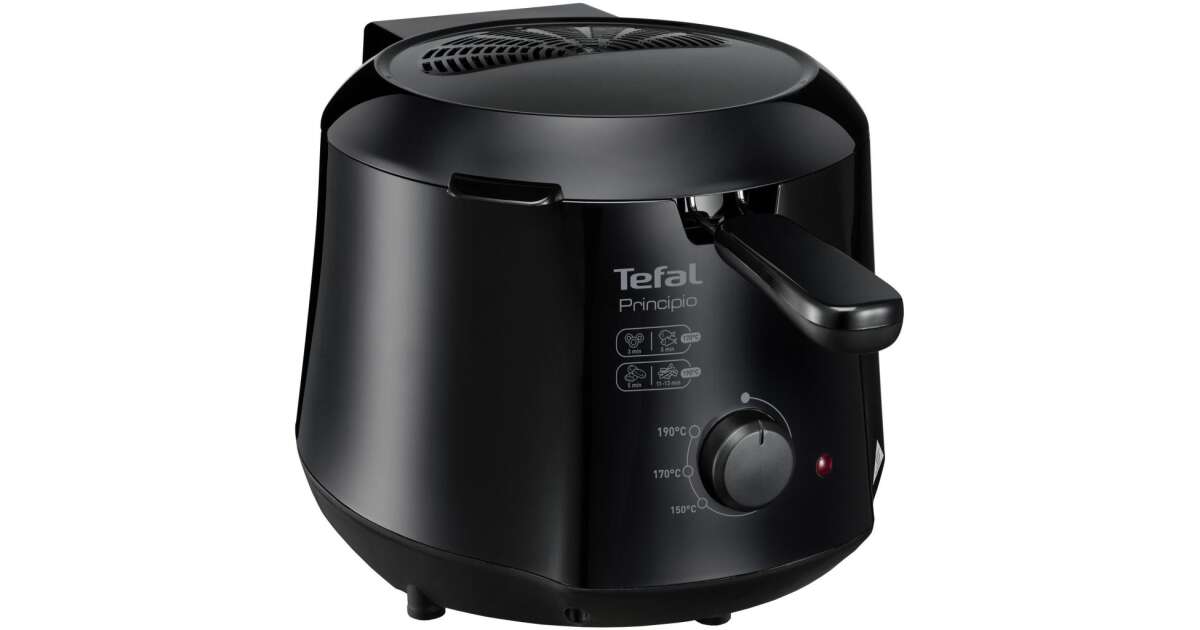 TEFAL FF230831 Principio Oil Fryer 1000W #black
