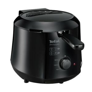 Фритюрник TEFAL FF230831 Principio Olajsütő 1000W #fekete, 3/4 изглед - Tefal