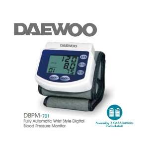 Daewoo Blutdruckmessgerät artikuliert DBPM-701 31791090 Blutdruckmessgeräte