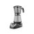 DeLonghi EMKP63B Electric Moka Pot, silver and black