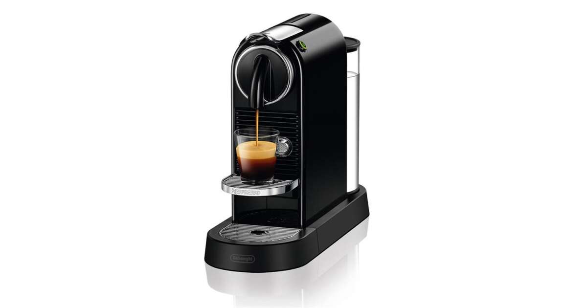 DeLonghi Nespresso EN167B Citiz capsule coffee machine, black