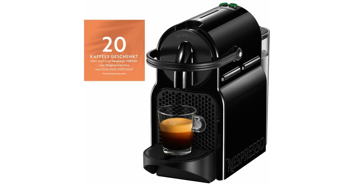 DeLonghi Nespresso Inissia Capsule Coffee Machine 1260W