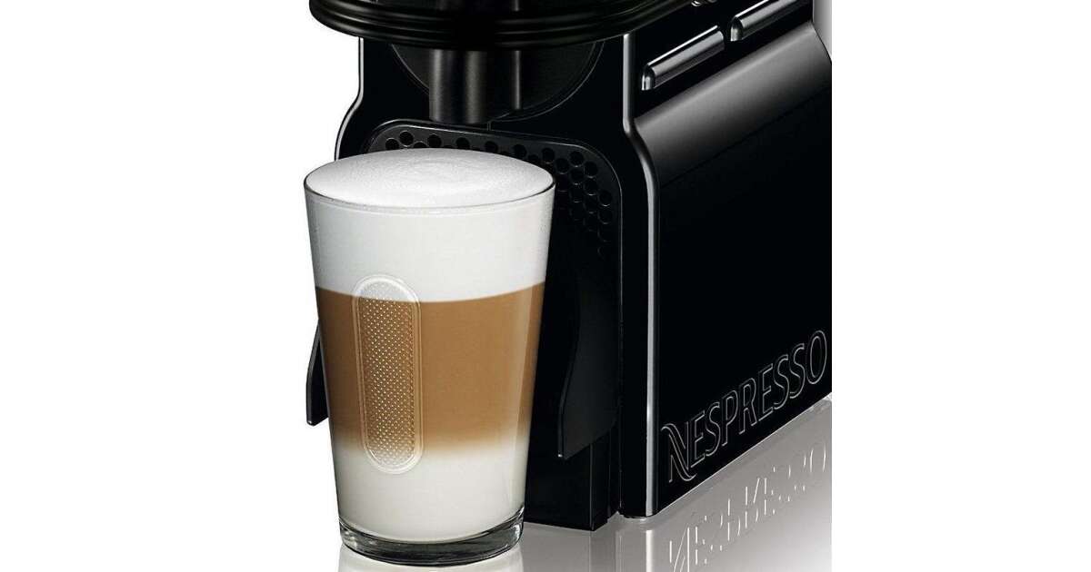 Ekspres do kawy na kapsu ki DeLonghi Nespresso Inissia EN80.B czarny