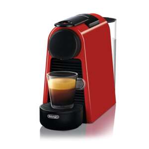 DeLonghi Nespresso EN 85.R Essenza Mini Capsule Coffee Machine, red
