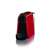 DeLonghi Nespresso Essenza Mini red capsule coffee machine angled view