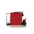 DeLonghi Nespresso Essenza Mini red capsule coffee machine with water tank and espresso cup