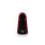 DeLonghi EN 85.R Nespresso Essenza Mini capsule coffee machine in red, front view