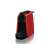 DeLonghi EN 85.R Nespresso Essenza Mini capsule coffee machine in red, front view