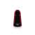 DeLonghi EN 85.R Nespresso Essenza Mini capsule coffee machine in red, front view