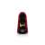 DeLonghi EN 85.R Nespresso Essenza Mini capsule coffee machine in red, front view