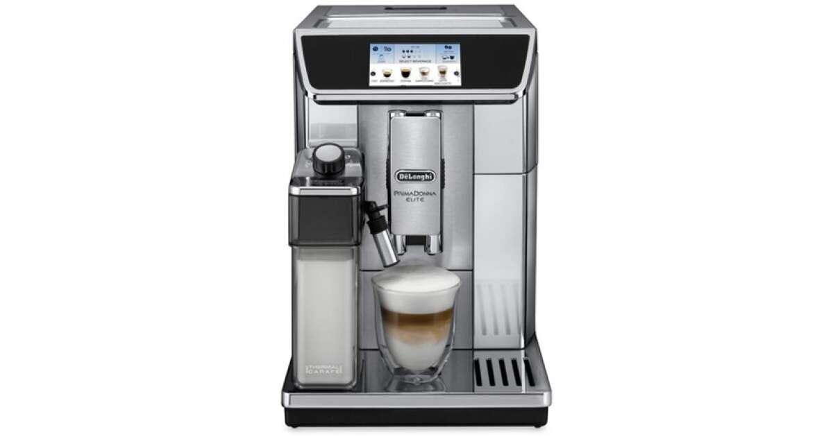 DeLonghi ECAM65075MS Automatic Coffee Maker silver Pepita