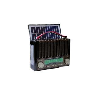 Retro stílusú napelemes rádió zseblámpával, RD-310 UBT modell - Rádió