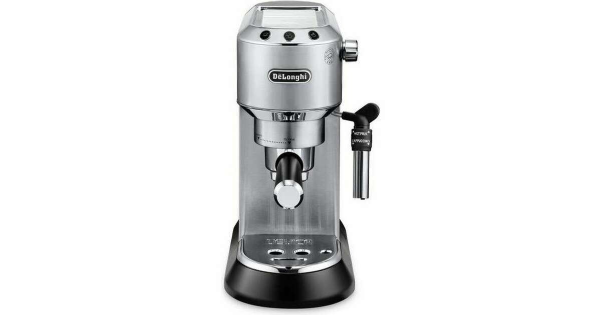 Delonghi EC685M Dedica Pump Press coffee maker inox Pepita