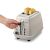 DeLonghi CTOV2103BG Vintage Beige Toaster in use
