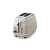 DeLonghi CTOV2103BG Icona Vintage Toaster, 2 slice, beige, front view