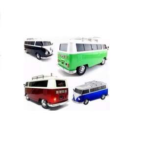 Difuzor Bluetooth WS-266BT, design retro în formă de autobuz, disponibil în mai multe culori, portabil, compact, cu radio FM, intrare USB, slot pentru card TF, funcție de apeluri hands-free - Boxe Portabile