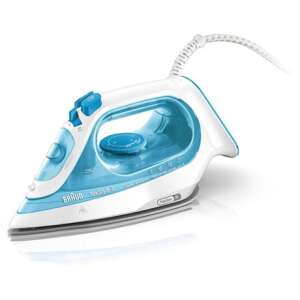 Braun TexStyle 3 iron, white and blue, 3D BackGlide soleplate - Iron