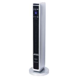 Camry CR7722 Ceramic Tower Heater with LCD display #black-white