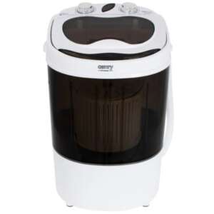 Camry Premium CR 8054 Waschmaschine Toplader 3 kg Braun, Weiß