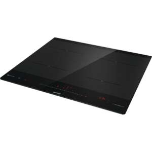 Gorenje ISC645BSC black induction cooktop, 60cm, 4 zones, angled view - Gorenje Cooktop