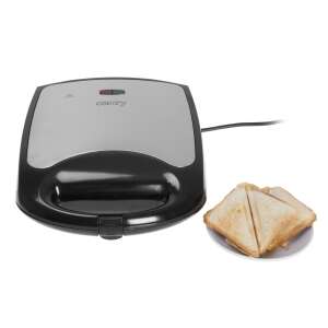 Camry CR3023 sandwich maker, black and stainless steel, 1100W, 4 sandwich capacity - Camry