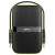 Silicon Power Armor A60 5TB external hard drive, front view, black and green