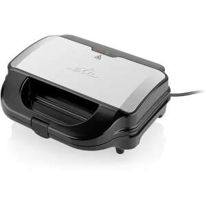 Eta 315190010 sandwich maker, black and stainless steel, 4 in 1, with interchangeable plates - Sandwich Maker