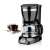 Eta Inesto 317490000 black filter coffee maker with digital display and coffee cups