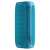 Buxton BBS 5500 Bluetooth speaker, ocean blue color, side view with strap