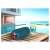 Difuzor Bluetooth Buxton BBS 5500, culoare albastru ocean, în uz lângă piscină