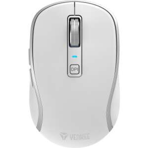 Yenkee YMS 2085WE NOBLE wireless mouse, white, 2.4G and Bluetooth, rechargeable - Mouse