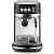 Sage SES500BTR espresso machine, black and silver, front view