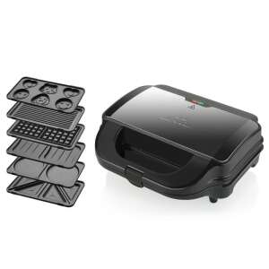 ETA Sorento Plus black sandwich maker with interchangeable plates - Sandwich Maker