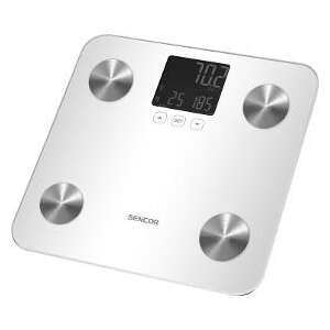 Sencor SBS 6025WH body composition scale, white, digital, with large LCD display - Personal Scale