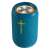 Buxton BBS 4400 Bluetooth speaker, ocean blue, top view