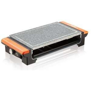 Eta 116290000 stolový gril s kamennou doskou, čierna a strieborná - Stolové grily a Stroj na pečenie oblátok